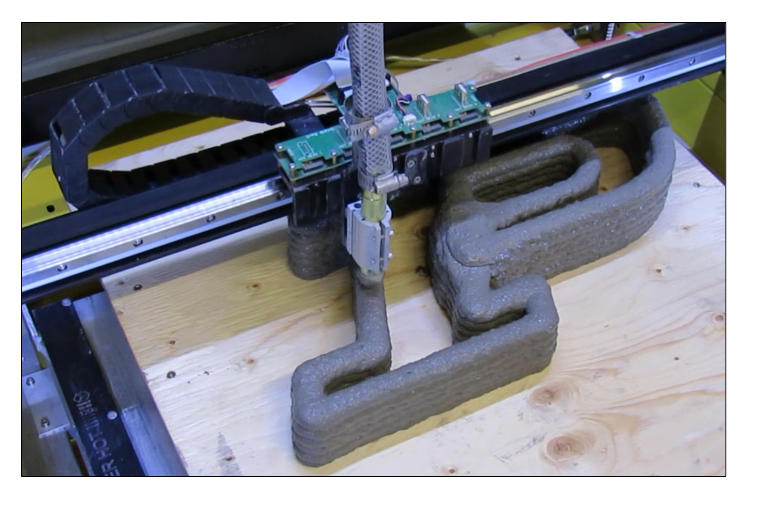 3D printing of concrete