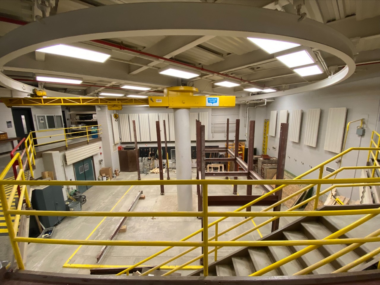construction lab at Purdue University